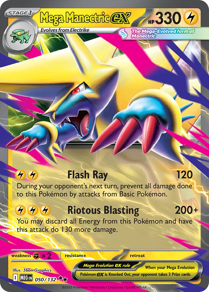 Mega Manectric ex - Mega Evolution