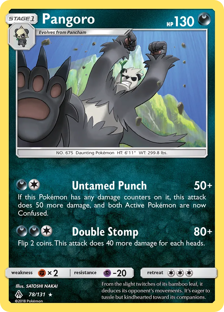 Pangoro - Forbidden Light