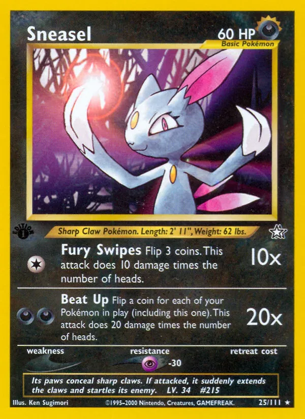 Sneasel - Neo Genesis
