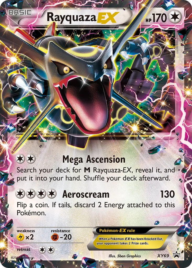 Rayquaza-EX - XY Black Star Promos
