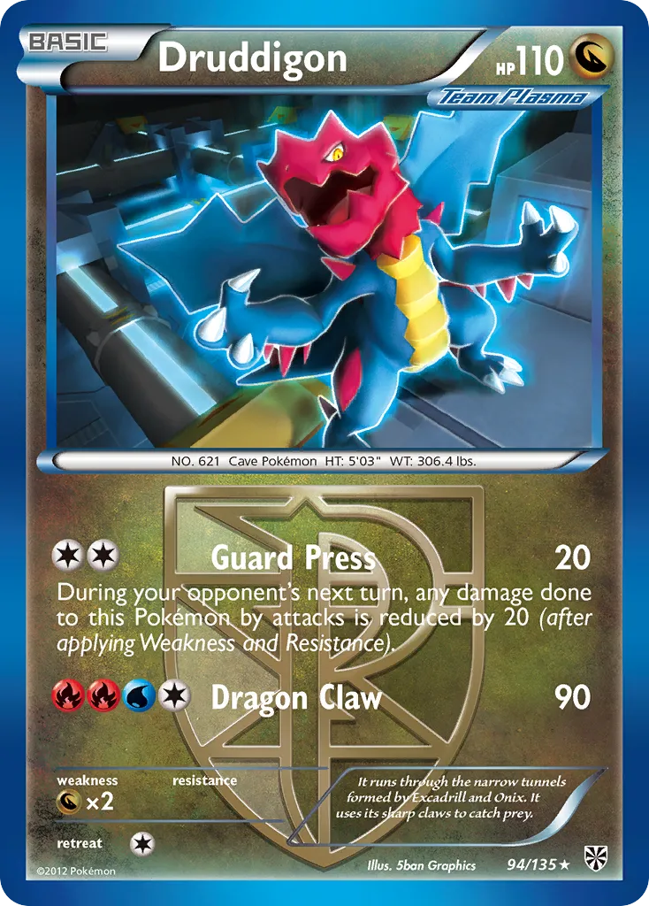 Druddigon - Plasma Storm