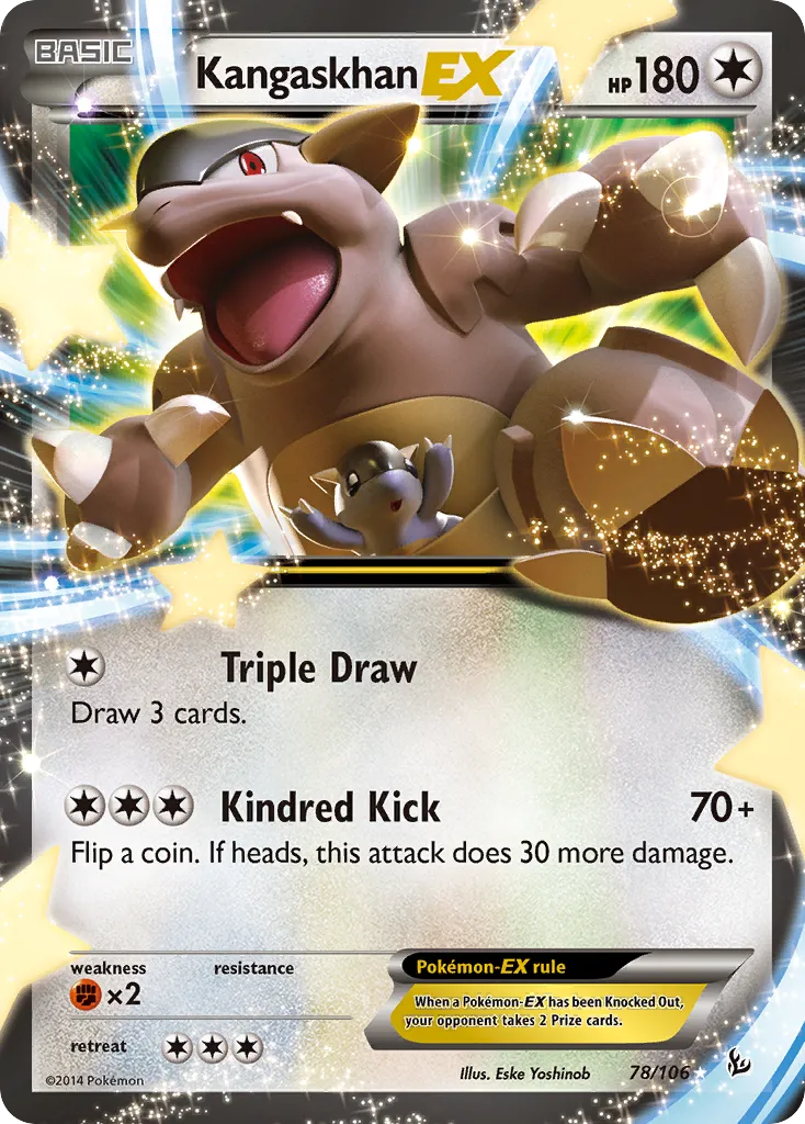 Kangaskhan-EX - Flashfire