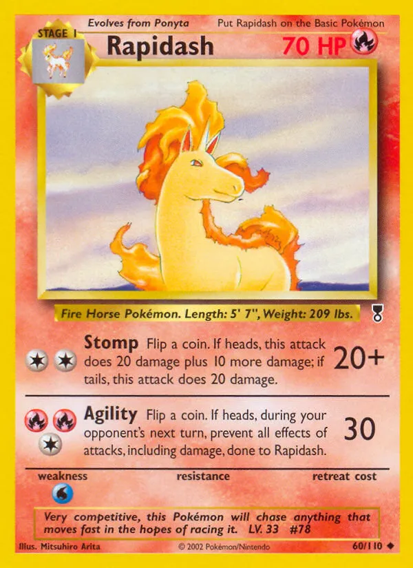 Rapidash - Legendary Collection