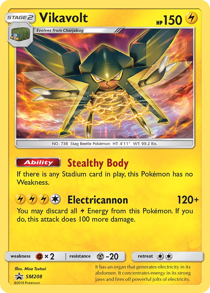 Vikavolt - SM Black Star Promos