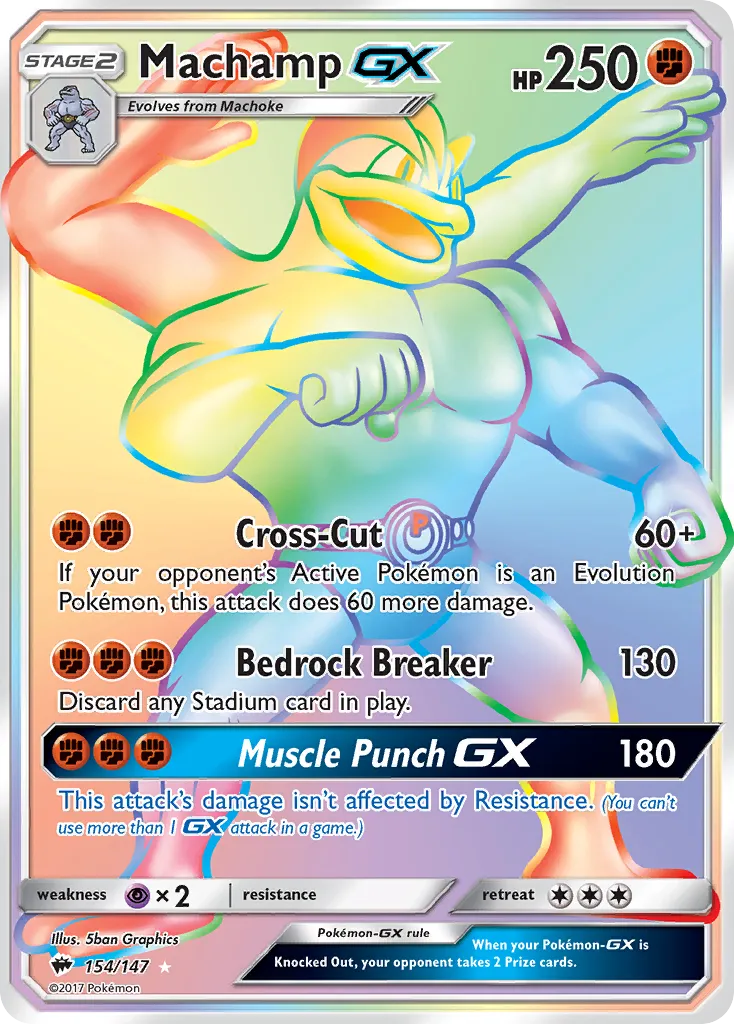 Machamp-GX - Burning Shadows