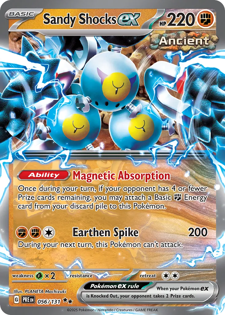 Sandy Shocks ex - Prismatic Evolutions