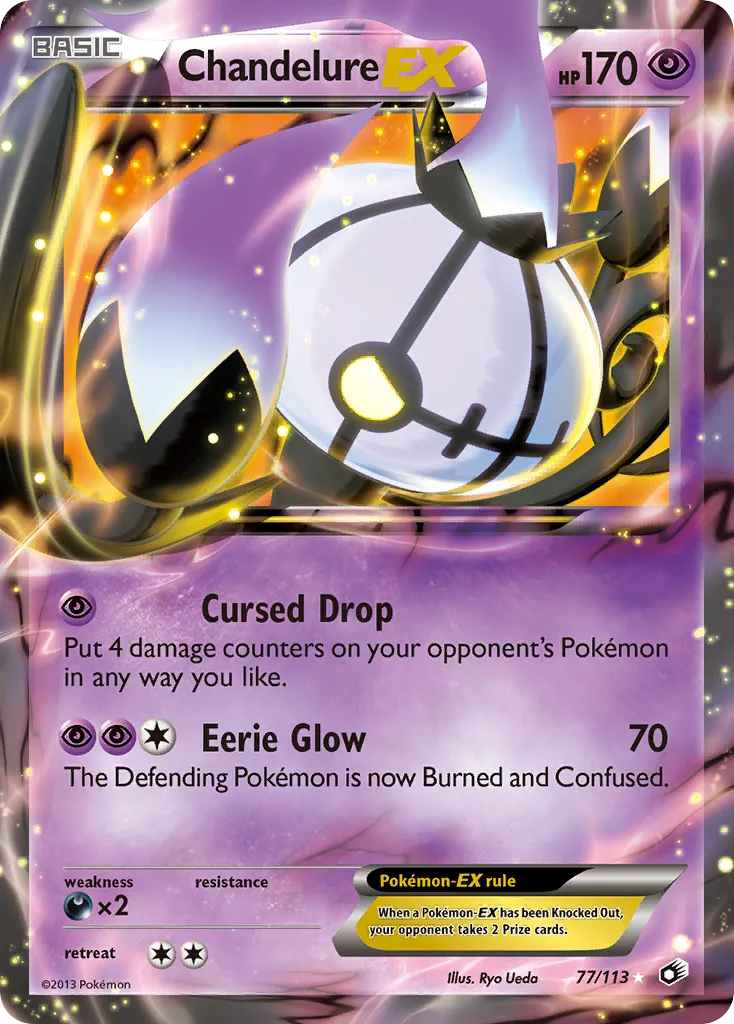 Chandelure-EX - Legendary Treasures