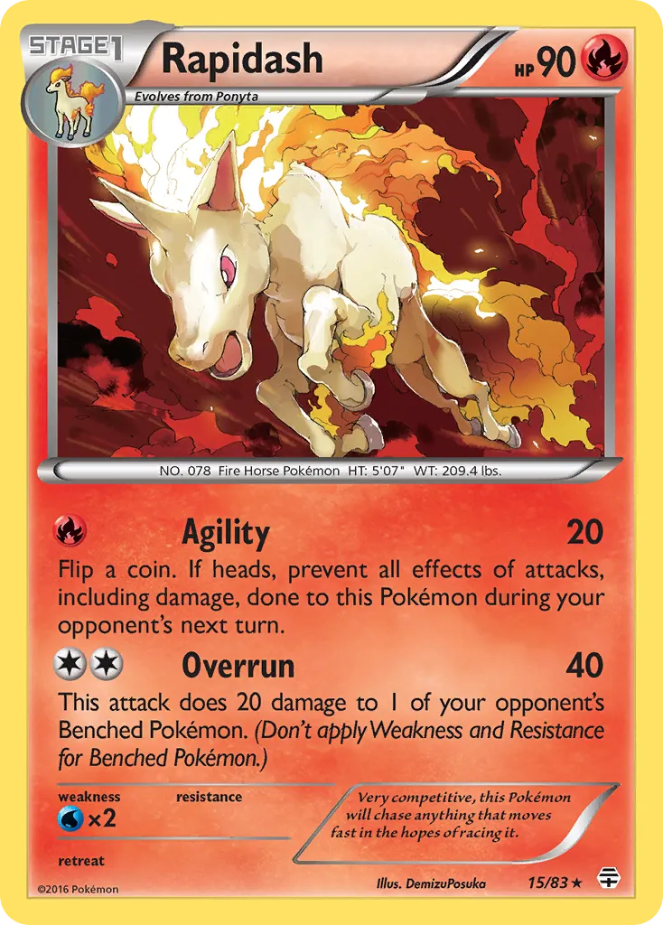 Rapidash - Generations