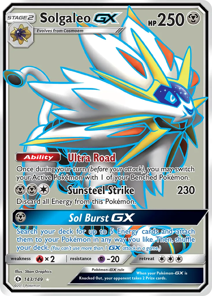 Solgaleo-GX - Sun & Moon