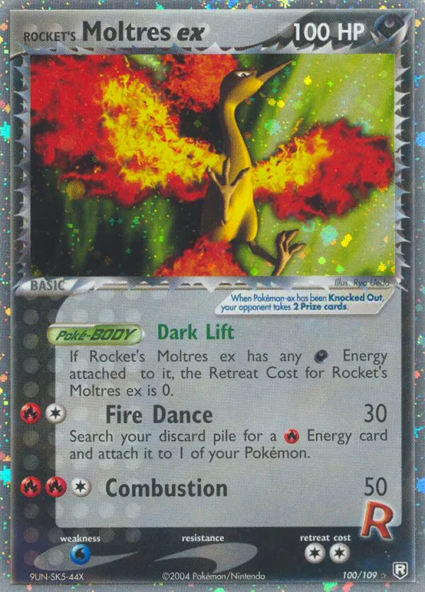 Rocket's Moltres ex - Team Rocket Returns