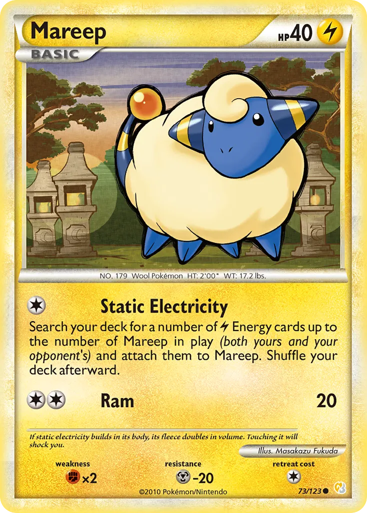 Mareep - HeartGold & SoulSilver