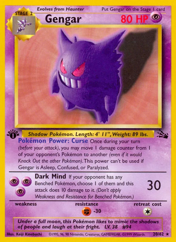 Gengar - Fossil
