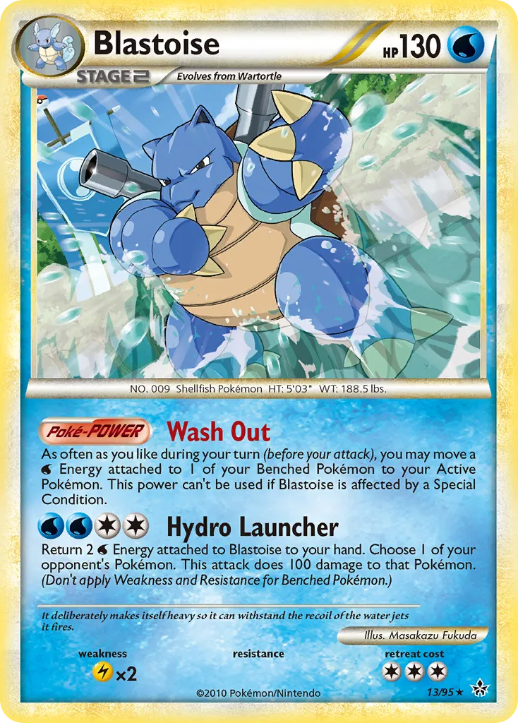 Blastoise - HS—Unleashed