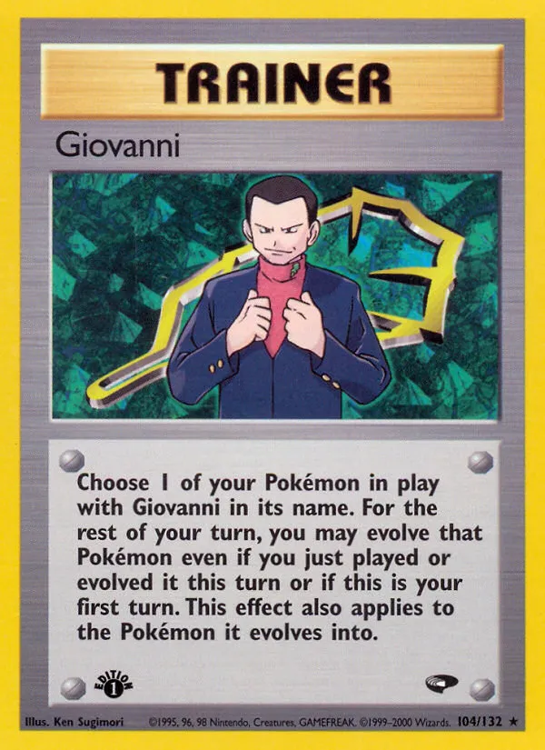 Giovanni - Gym Challenge
