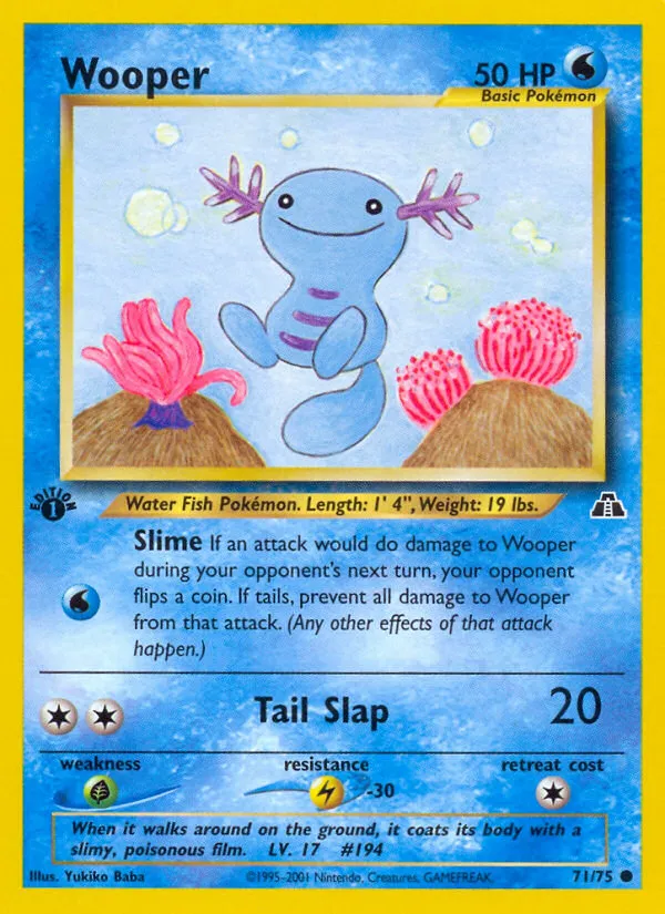 Wooper - Neo Discovery