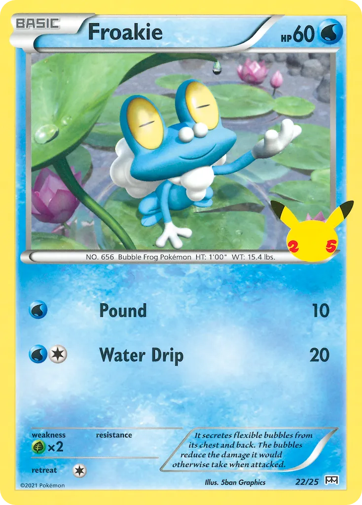 Froakie - McDonald's Collection 2021