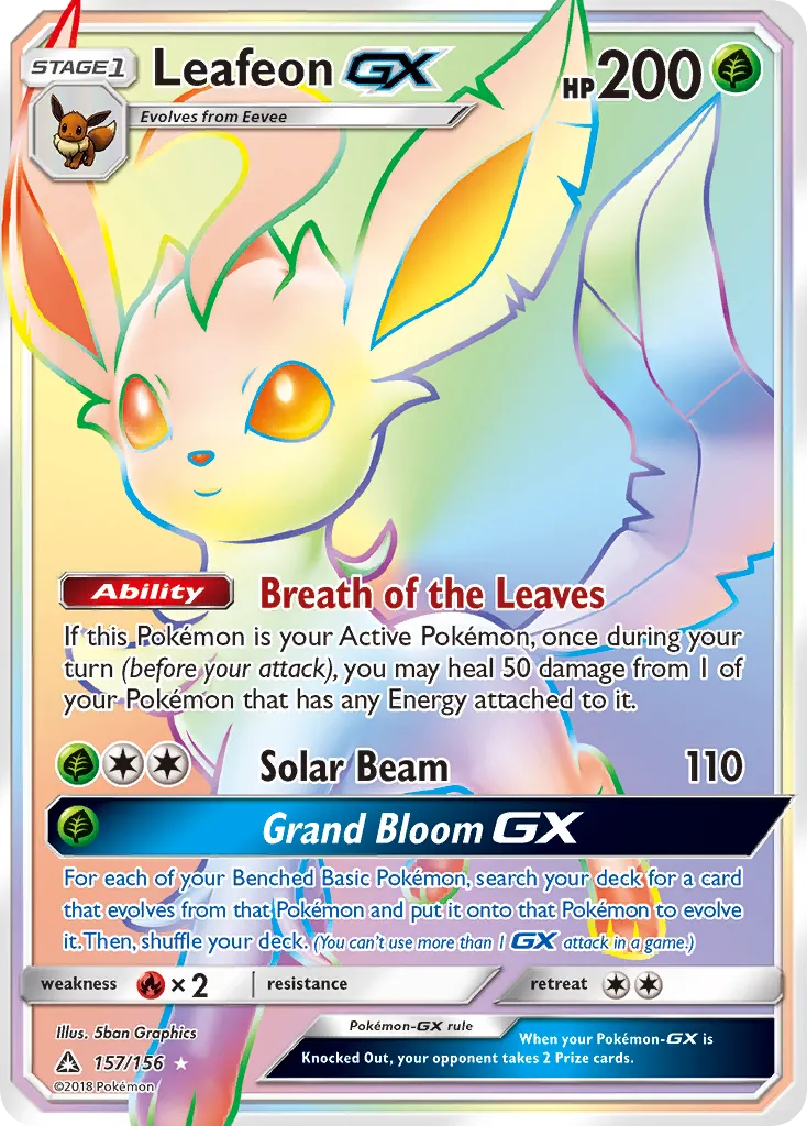 Leafeon-GX - Ultra Prism