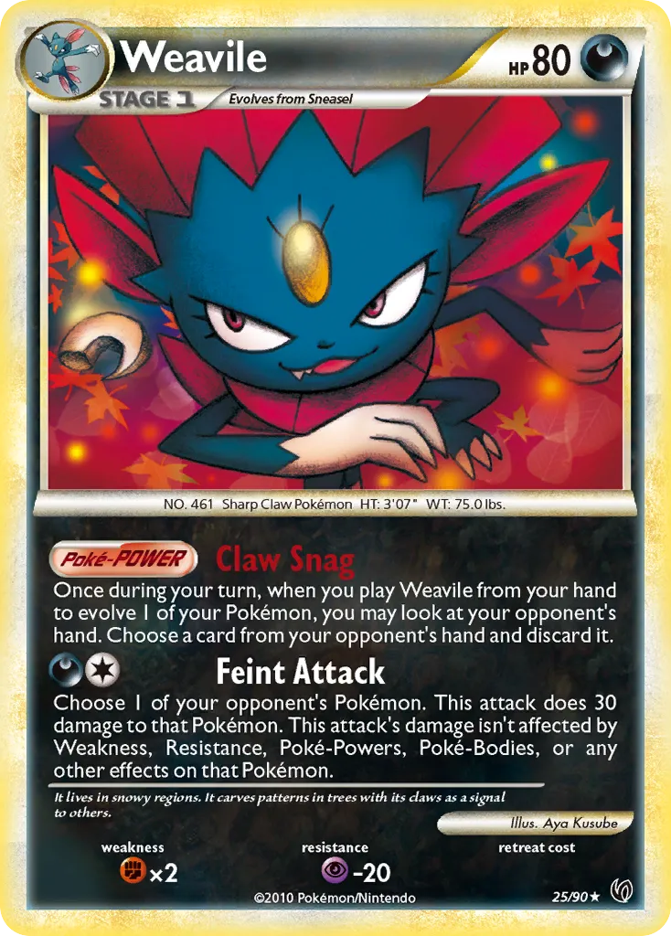 Weavile - HS—Undaunted