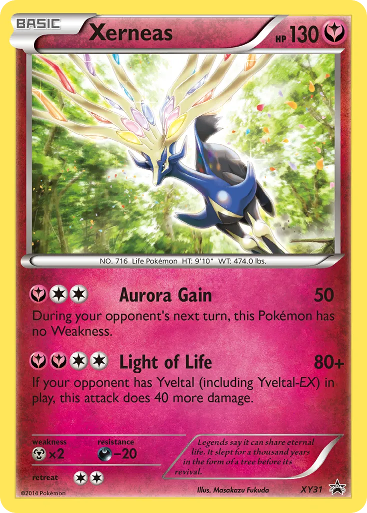 Xerneas - XY Black Star Promos