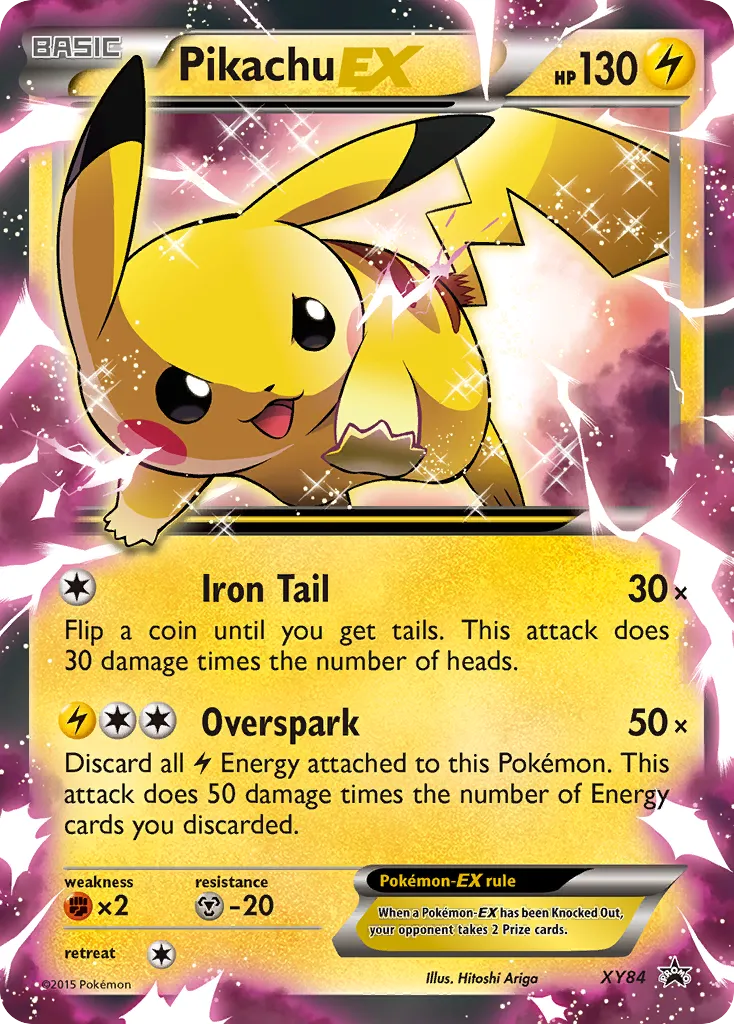 Pikachu-EX - XY Black Star Promos