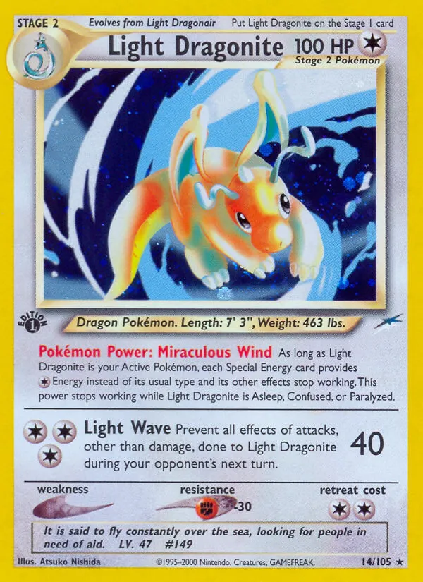 Light Dragonite - Neo Destiny