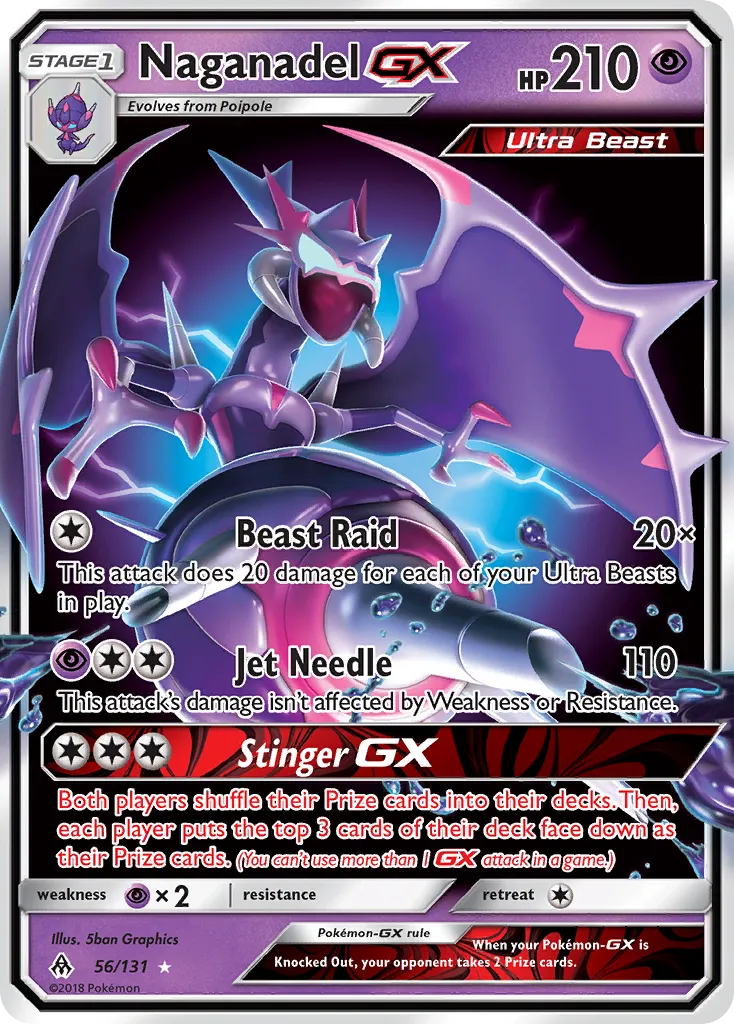Naganadel-GX - Forbidden Light