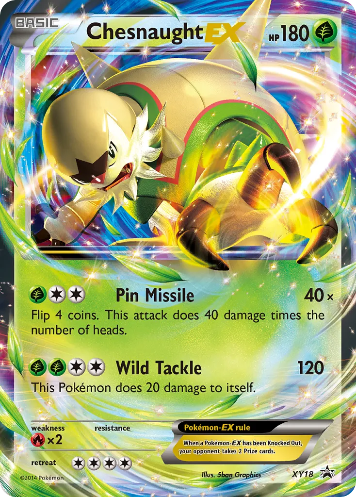 Chesnaught-EX - XY Black Star Promos