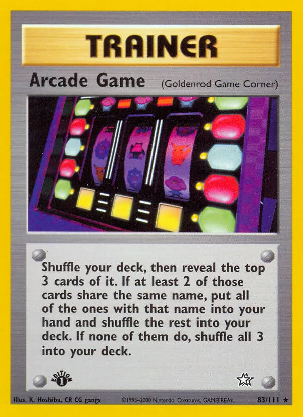 Arcade Game - Neo Genesis