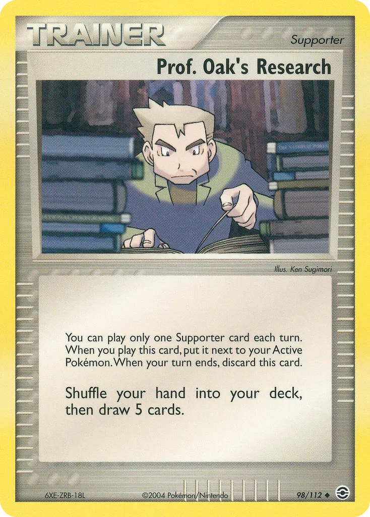 Prof. Oak's Research - FireRed & LeafGreen