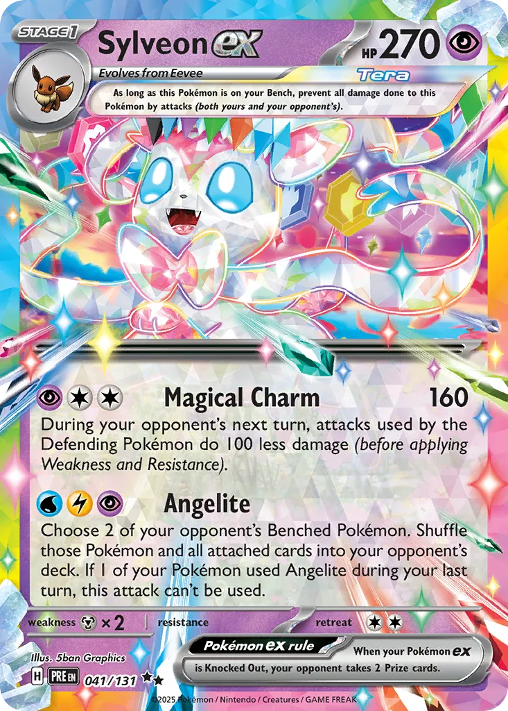 Sylveon ex - Prismatic Evolutions