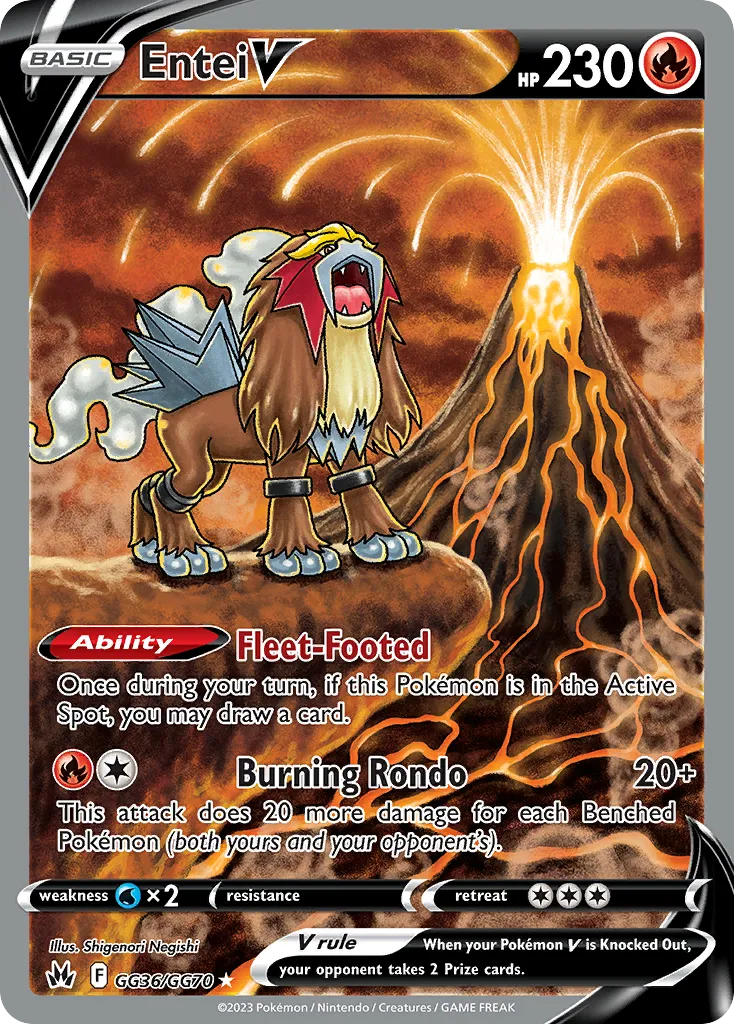 Entei V - Crown Zenith Galarian Gallery