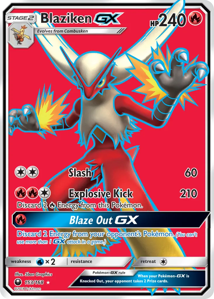 Blaziken-GX - Celestial Storm