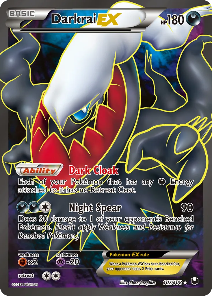 Darkrai-EX - Dark Explorers