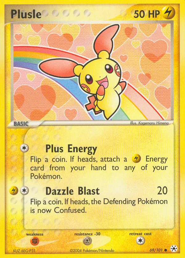 Plusle - Hidden Legends