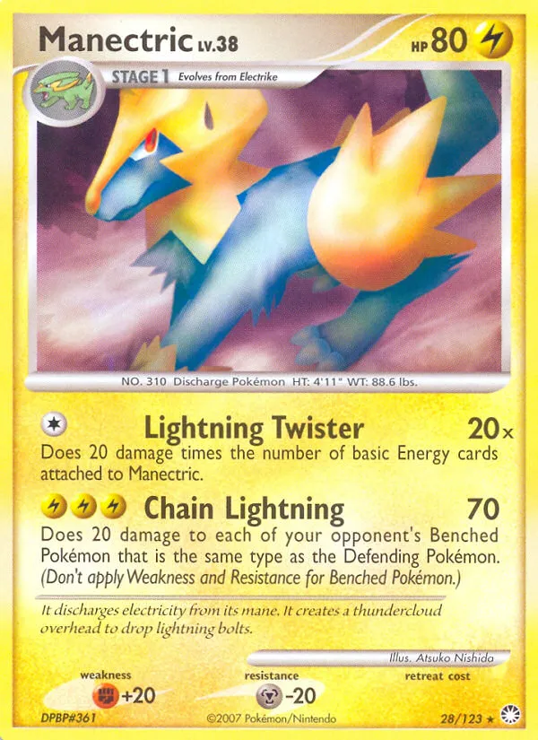 Manectric - Mysterious Treasures