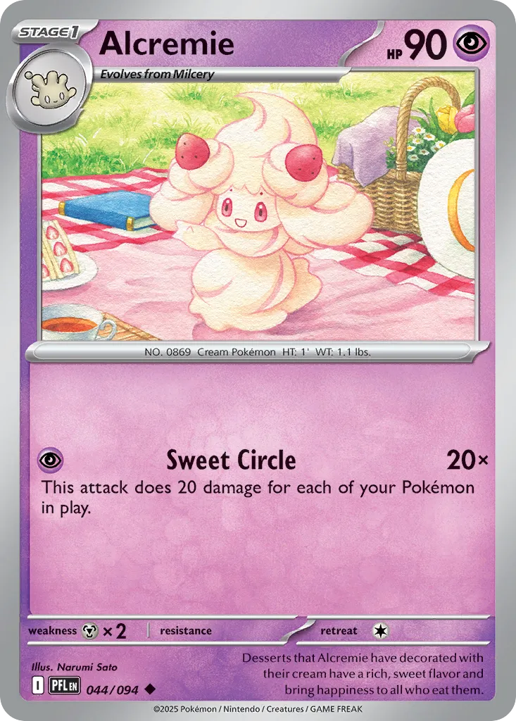 Alcremie - Phantasmal Flames