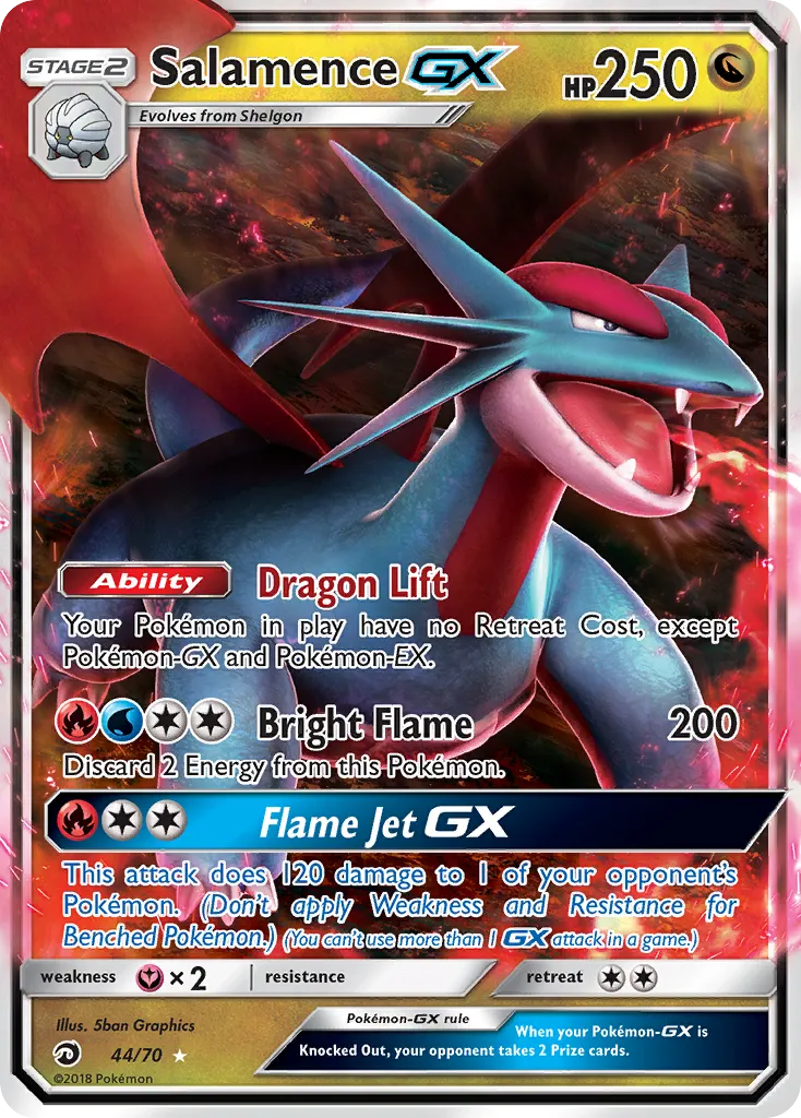 Salamence-GX - Dragon Majesty