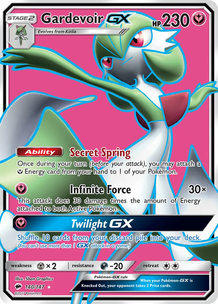 Gardevoir-GX - Burning Shadows