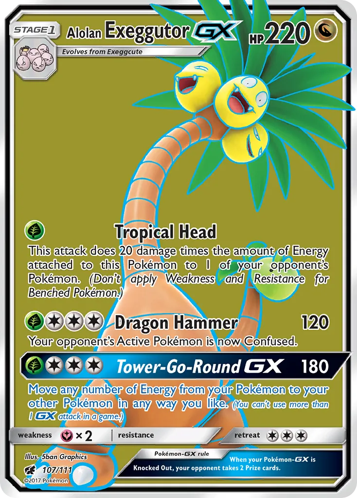 Alolan Exeggutor-GX - Crimson Invasion