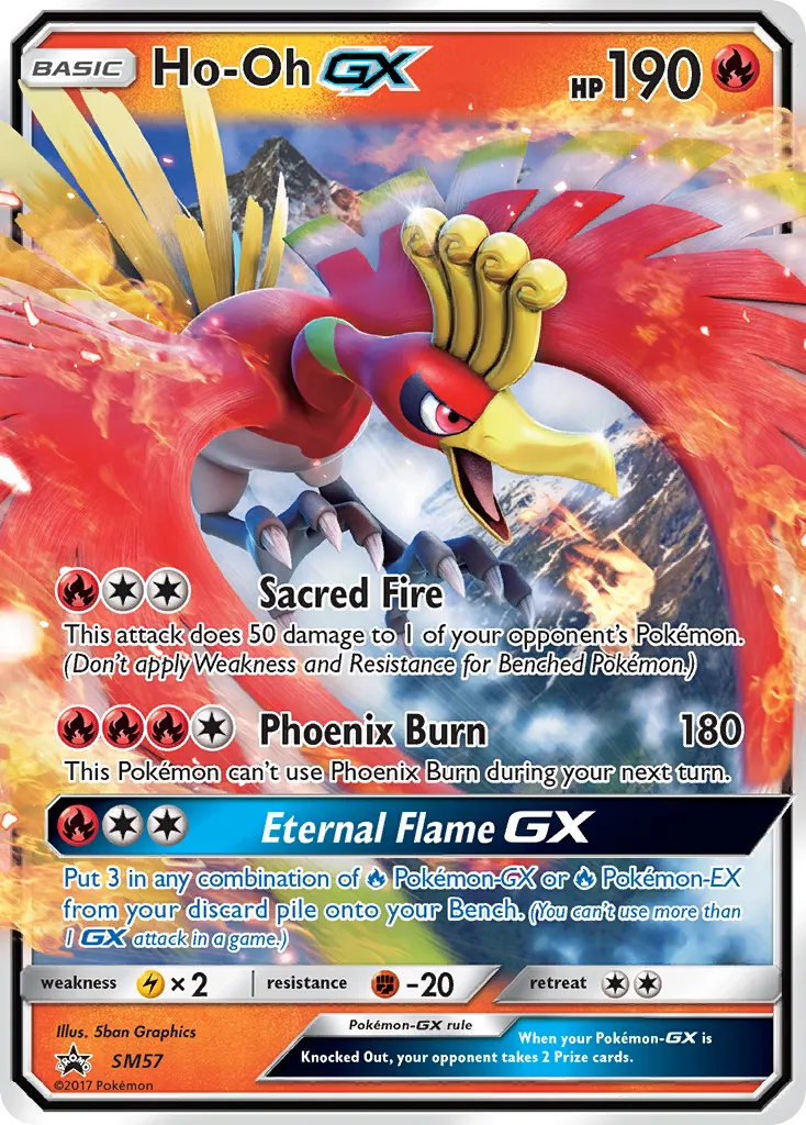 Ho-Oh-GX - SM Black Star Promos