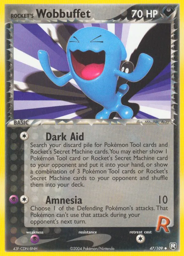 Rocket's Wobbuffet - Team Rocket Returns