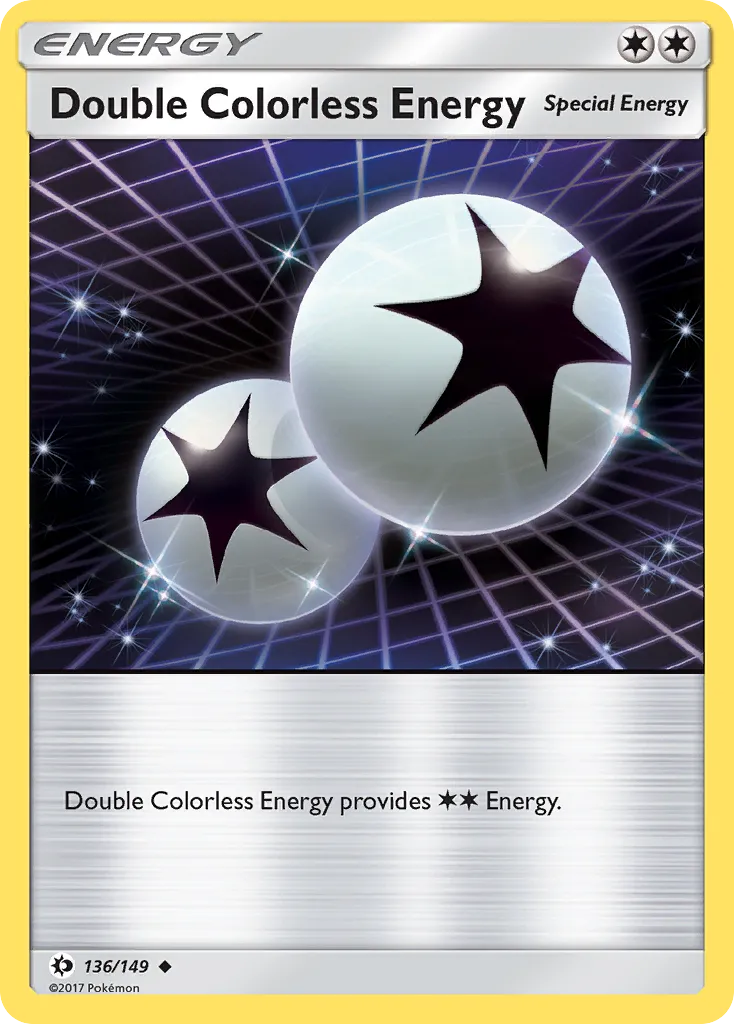 Double Colorless Energy - Sun & Moon