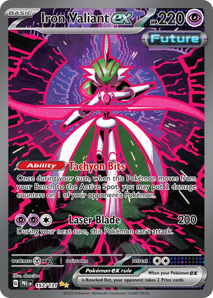 Iron Valiant ex - Prismatic Evolutions