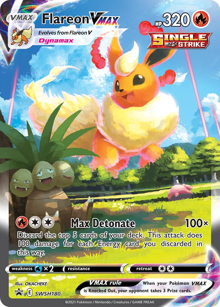 Flareon VMAX - SWSH Black Star Promos
