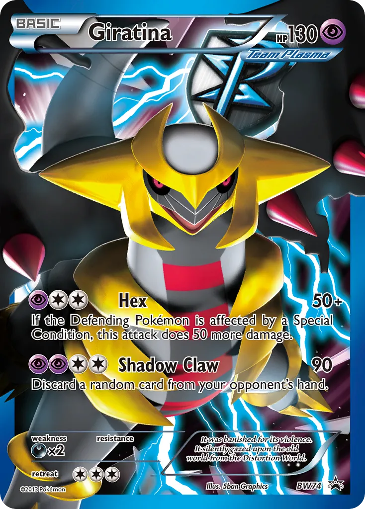 Giratina - BW Black Star Promos