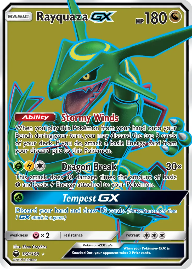 Rayquaza-GX - Celestial Storm
