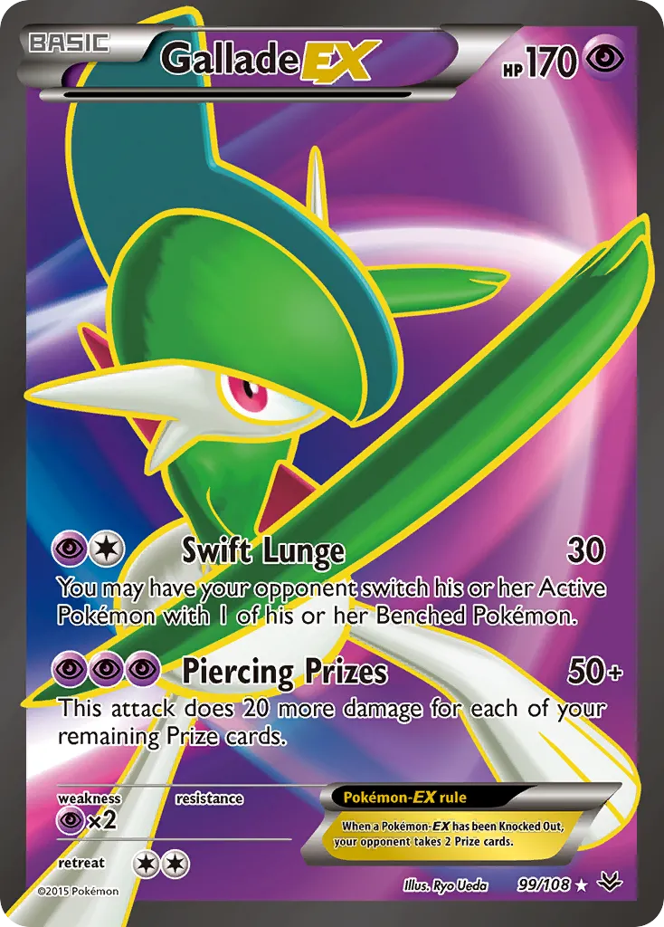 Gallade-EX - Roaring Skies
