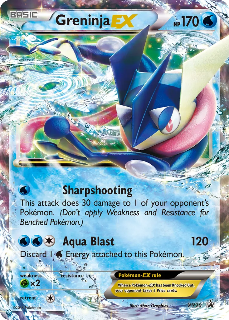 Greninja-EX - XY Black Star Promos