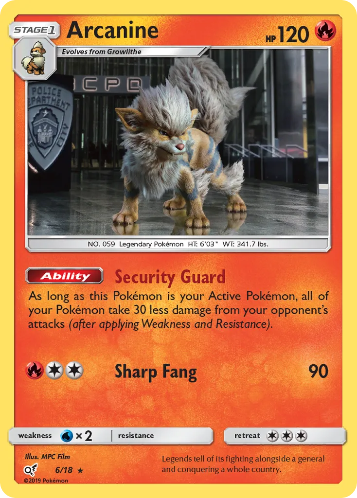 Arcanine - Detective Pikachu