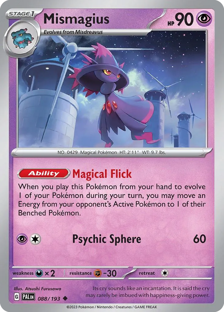 Mismagius - Paldea Evolved